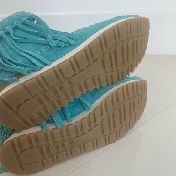 El Vaquero Eleven Suede Marine Booties - Picture 6 of 8